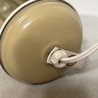 Vintage Metal Reading Lamp with Mounting Bracket Tan W/ White Trim & Cord NICE — photo 8