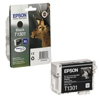 Original Xl Epson T1301 Druckerpatrone Workforce Wf 3530 Dtwf Schwarz 25,4 Ml