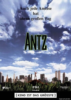 Antz (1998) - original Filmplakat XL, A0 gerollt