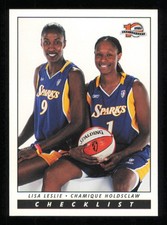 2006 Rittenhouse WNBA #110 Checklist 3  Basketball SPARKS NM-MT