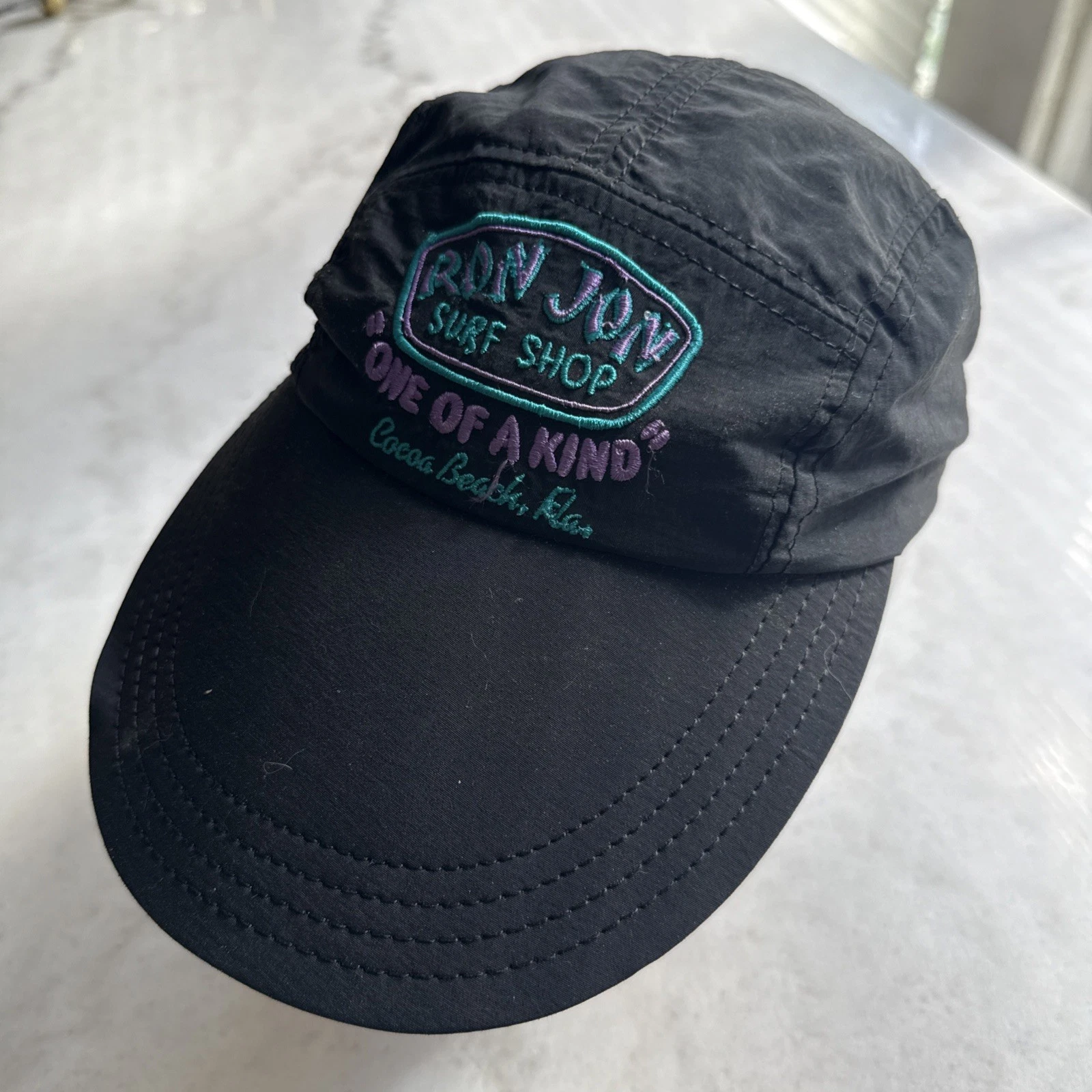 RON JON SURF SHOP Hat "ONE OF A KIND" Cocoa Beach, Fla long bill bucket hat