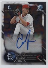 2016 Bowman Draft Chrome Draft Pick Auto Connor Jones #CDA-CJ Auto 9x7