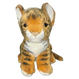 Hansa Creations Bengal Tiger Cub Baby 6.5” 2015 Realistic Plush Toy Lifelike Cat