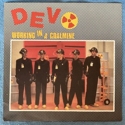 Devo - Working In A Coalmine  - 1981 Virgin 45rpm Vs 457 near mint 