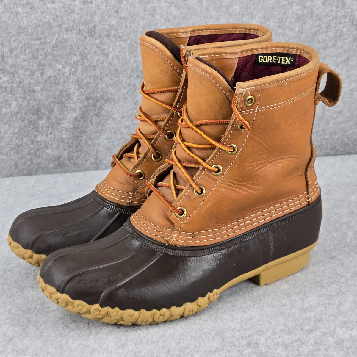 L.L. Bean Bean Boots Duck Boots Brown GoreTex Men\'s Size 6 Made In USA L.L.Bean Insulated Boots for Men for Sale - Shop New & Used  main image 3