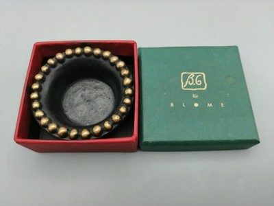 B.G Garouste und Bonetti Bronzeschale Ø 7,7 cm Kunstobjekt für Blome