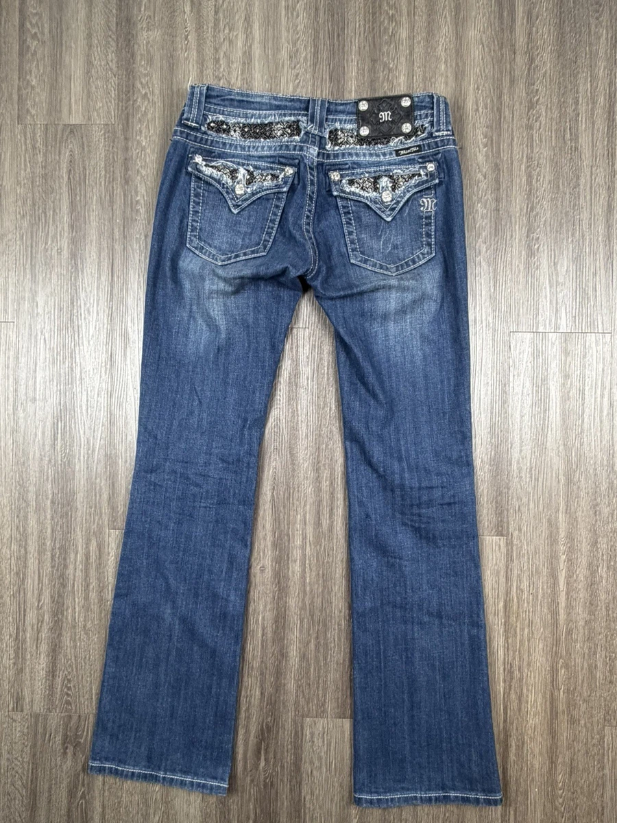 Miss Me Cotton 34 in Inseam Low (6.5-8.5 in) Rise Jeans for Women