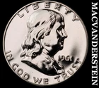 1961 Silver Franklin Half Dollar - Choice Gem Proof  Lustrous  #K1951