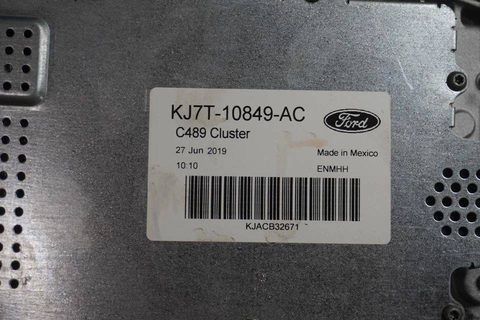 Medidor de velocímetro 2019 LINCOLN MKC cluster fabricante de equipamento original 31K milhas KJ7T10849AC - Imagem 4 de 4