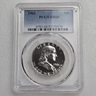 1961 Franklin Half Dollar Silver 50c PCGS Proof-68 Coin Lot