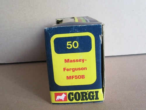 17P 1973's Corgi 50 England Empty Box for Massey Ferguson Tractor MF50B 1:43 - Picture 4 of 11