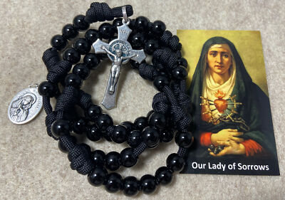 Seven Sorrows Of Mary Chaplet, Catholic Chaplet, Durable Rosary- Handmade