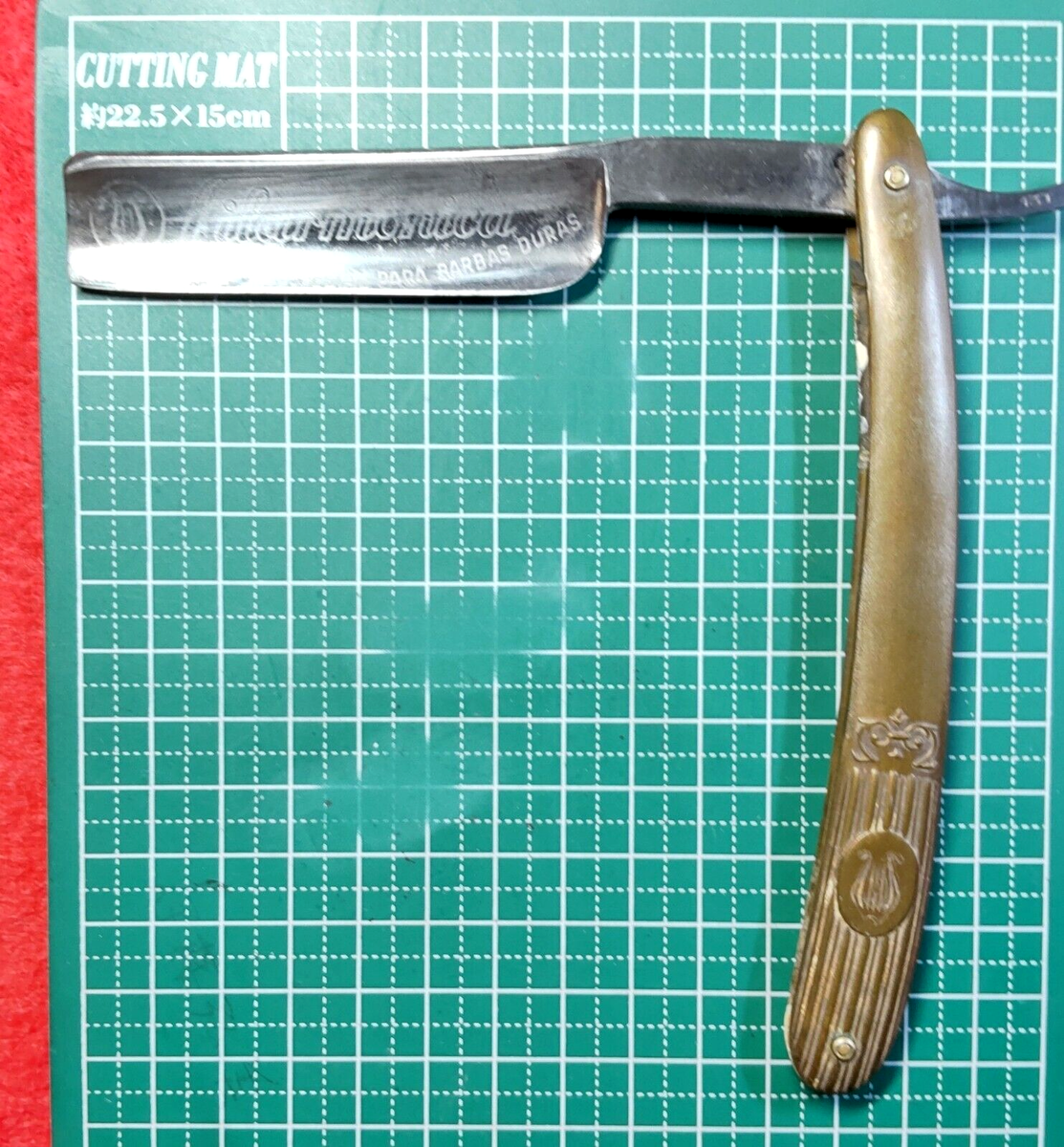 VINTAGE STRAIGHT RAZOR FILARMONICA 13T Especial para Barbas
