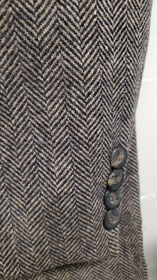 Blazer Abrigo Deportivo Nordstrom Para Hombres Chaqueta Informal 2 Botones Talla 44R Traje de Tweed De Colección Foto 4 de 4