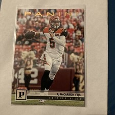 2018 Panini Football #30 AJ McCarron Bronze Parallel Bills