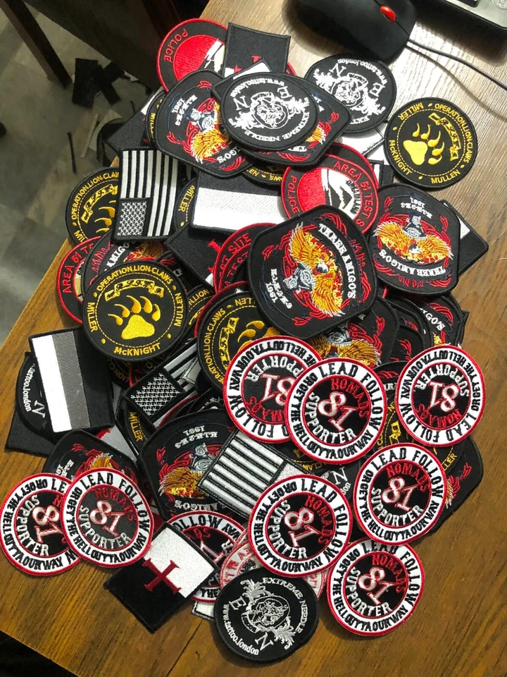 Custom Badges Embroidered Patch Personalized DIY Customized Patch - Image 3 of 4