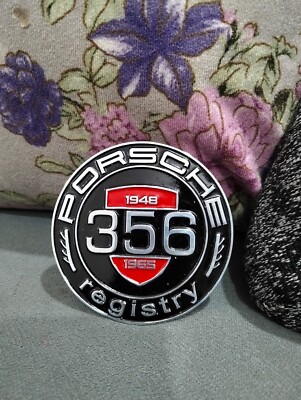 fit for PORSCHE BADGE VINTAGE EMBLEM 356/356A/356B/356C/356SC