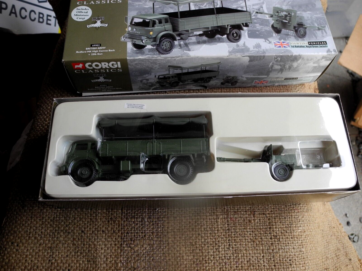 Auctions | Corgi Classics a boxed group of Military vehicles