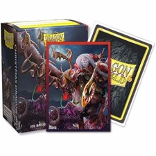 Brushed Art Christmas 2022 100 ct Dragon Shield Sleeves Standard Size