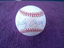 BILLY CRYSTAL SIGNED OFFICIAL NATIONAL LEAGUE BASEBALL JSA COA