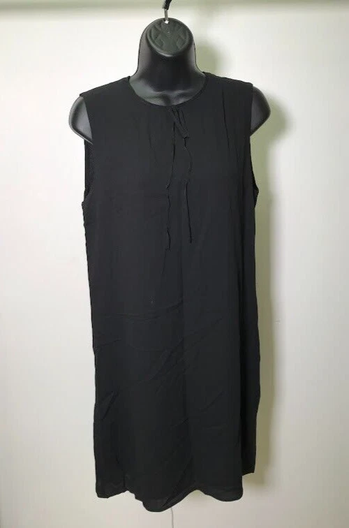 Mini robe tank en soie uniforme femme Gucci à col noir massif taille 40