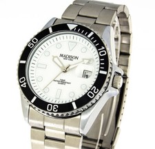 Runde Quarz-Armbanduhren mit MADISON NEW YORK online