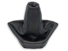 SCHALTMANSCHETTE FUR FIAT DOBLO 2000-2009 SCHALTSACK NATURLEDER NAHT SCHWARZ