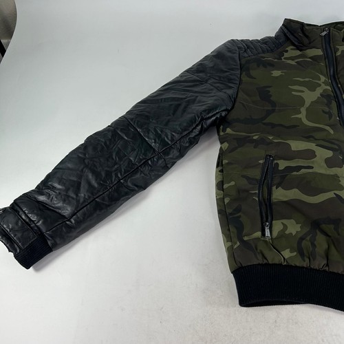 Giacca Philipp Plein edizione limitata full zip taglia XXL mimetica bomber puffer jacket - Foto 4 di 11