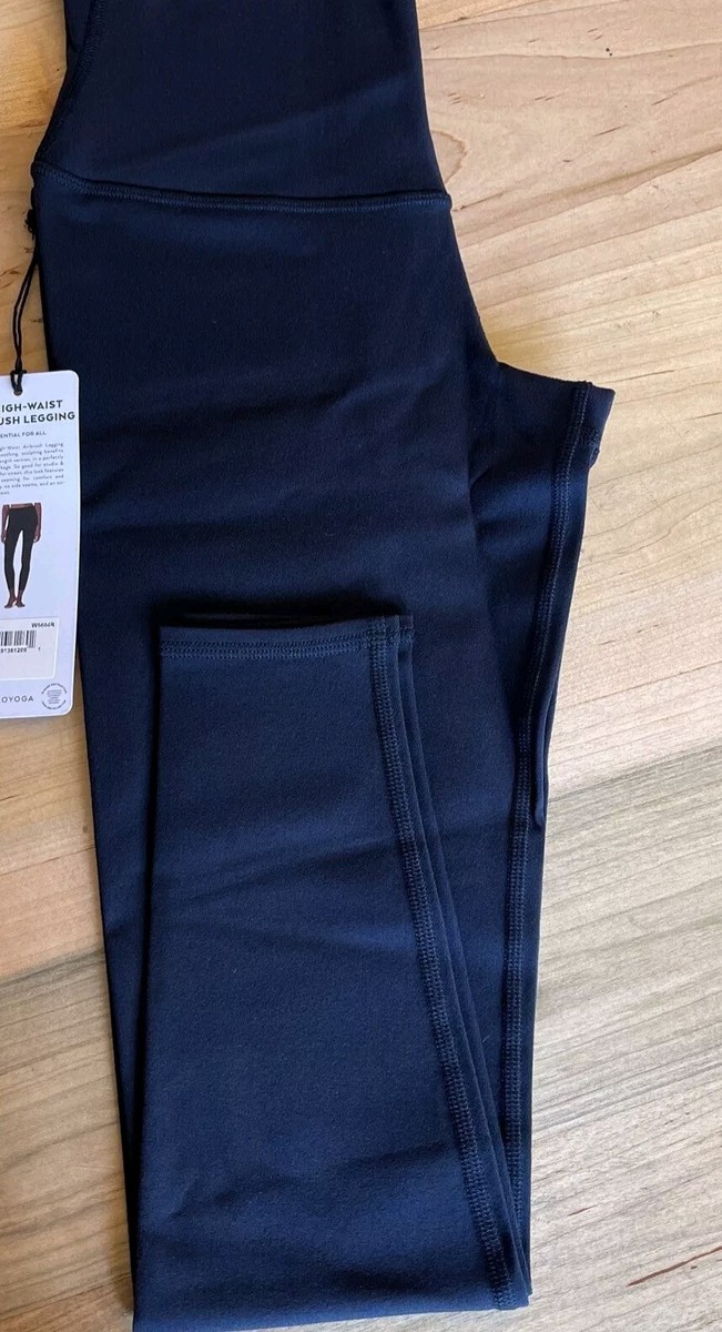 Alo Yoga High Waist 7/8 Airbrush Legging Black Size XSmall