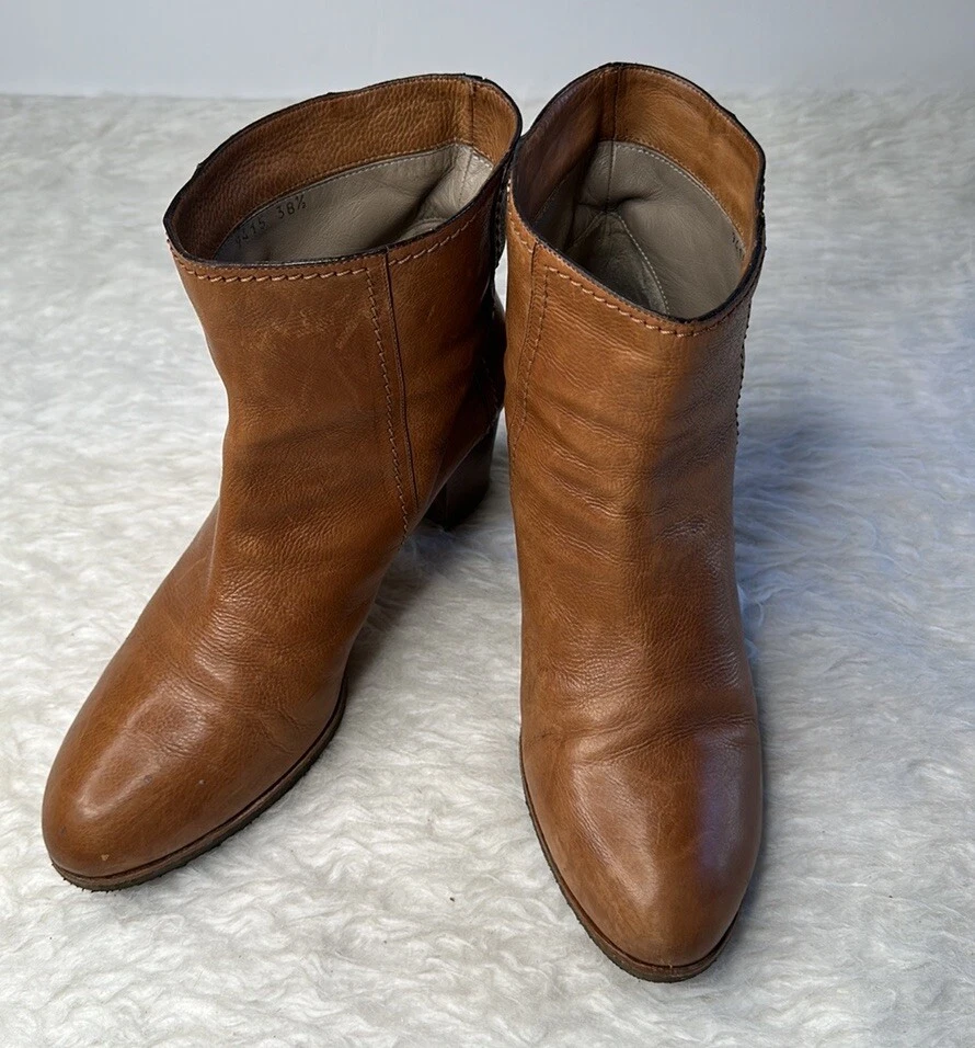 Botas de cuero al tobillo Roberto Del Carlo talla 38,5  Foto 2 de 4