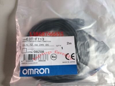 New Omron E3T-FT13 Fiber Optic Photoelectric Switch E3TFT13