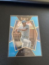 2022 Panini Select Premier Level Carolina Blue Prizm 13/35 Billy Williams HOF