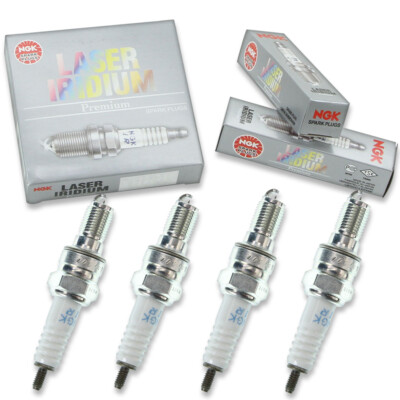 4pcs 08-13 Honda CBR1000RR NGK Laser Iridium Spark Plugs 999cc 60ci Kit Set tz