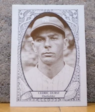 COOL TCMA 1979 VINTAGE STYLE 1927 NEW YORK YANKEES BASEBALL CARD CEDRIC DURST