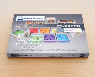 Architects of the West Kingdom: Collector's Box   Einsatz [Folded Space Insert]
