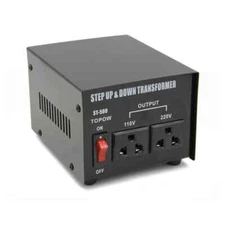 Topow 500 Watt Step Up and Down Voltage Converter Transformer 110V and 220V