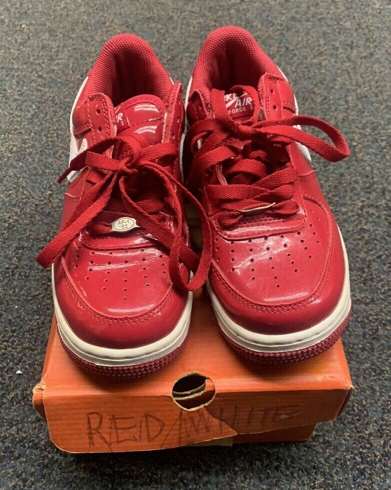 NIKE AIR FORCE 1 LOW RASHEED WALLACE 306347 611 SHOES MENS SIZE 4