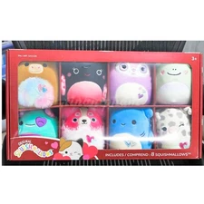 Squishmallows 5-inch Plush Toys 8-pack Critters Assorted