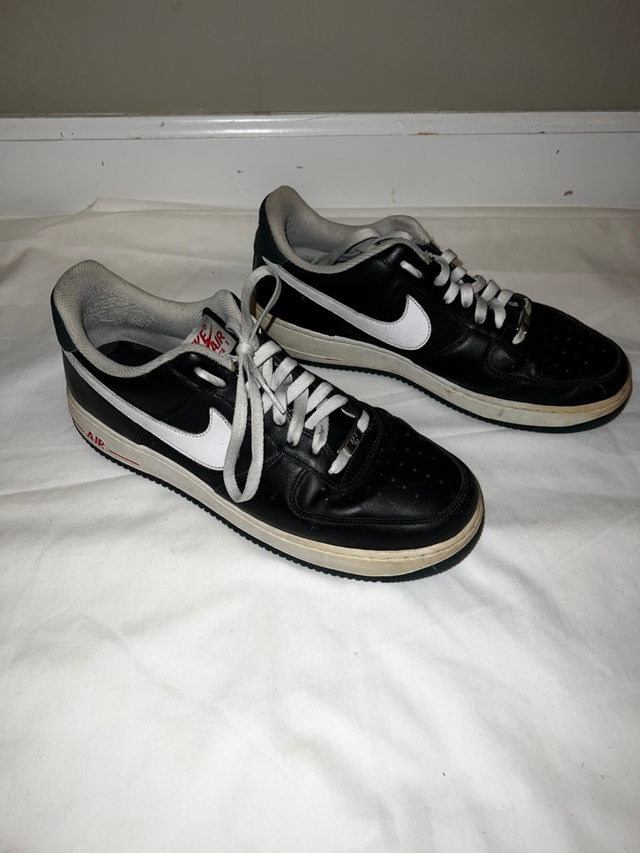 Size 9.5 - Nike Air Force 1 Black for sale online | eBay