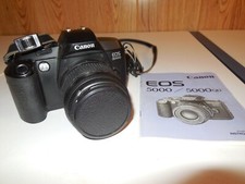 W13 Canon EOS 5000 FILM Camera w EFS 18-55m lens Battery No Charger