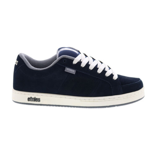 Etnies Kingpin 4101000091473 Mens Blue Suede Skate Inspired Sneakers Shoes - Afbeelding 1 van 8