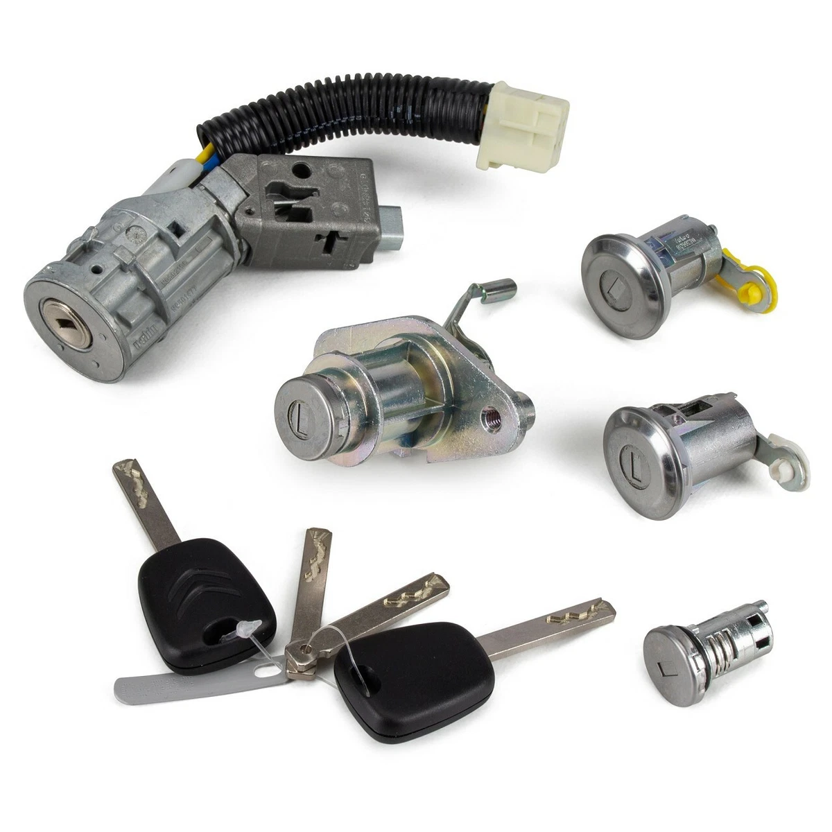 ORIGINAL Citroen Schlosssatz KOMPLETT C1 (PM_ PN_) 1608745880 | eBay 