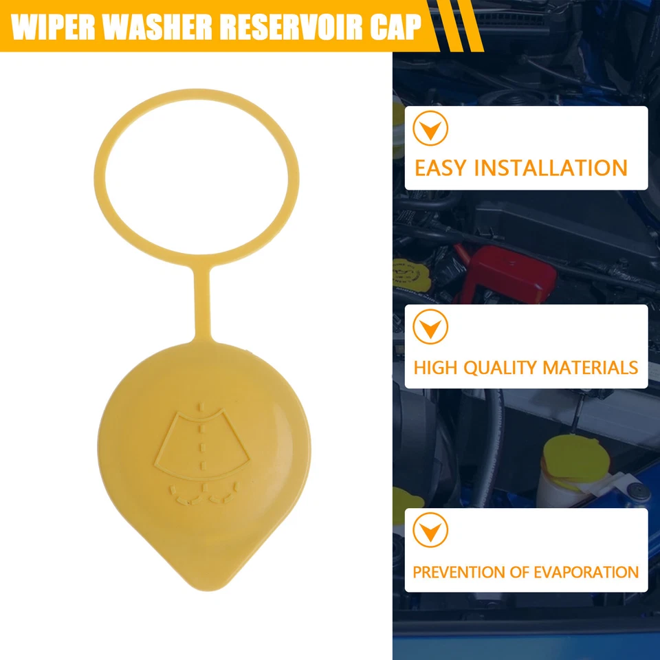 Tapa de botella de depósito de líquido para lavadora limpiaparabrisas para Subaru Impreza WRX Foto 3 de 4