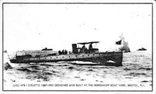 USS WTB I Steetto Herrreshoff Boat Yard Bristol Rhode Island