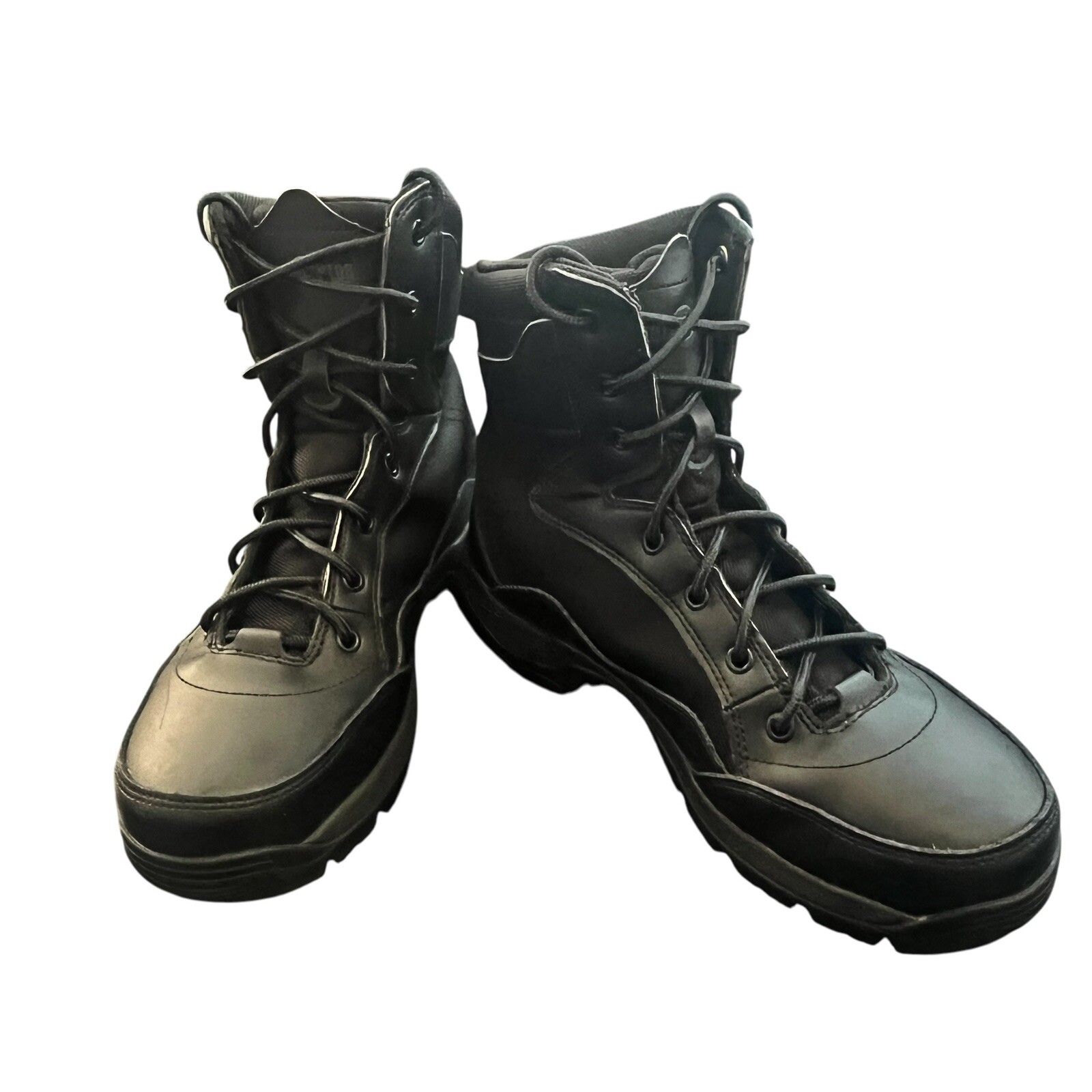 Interceptor Men's Size Black Police Tactical Steel Toe Safety
