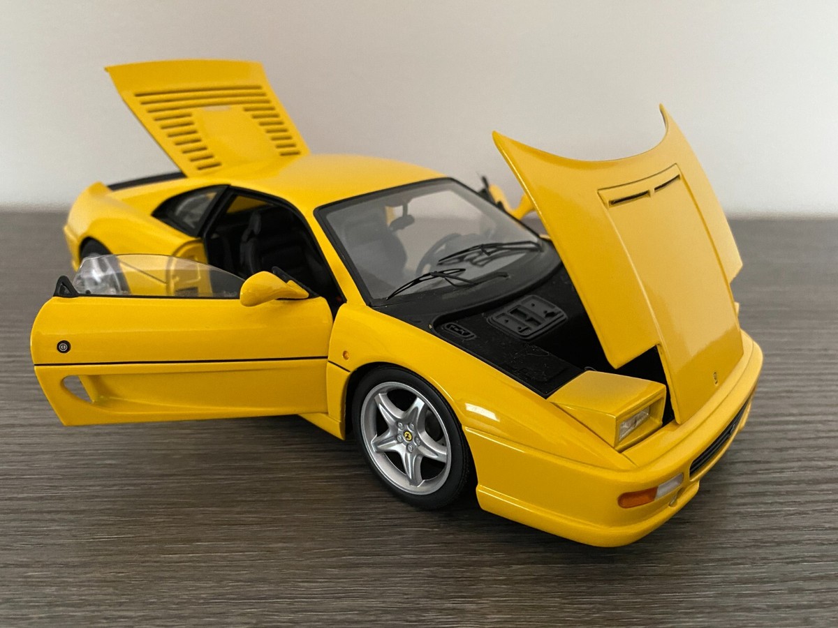 RARE Hot Wheels Elite 1:18 Ferrari F355 berlinetta yellow | eBay