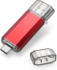 Kootion High Speed Dual USB 3.0 256GB Memory Stick For Android Samsung Phone PC