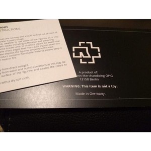 rammstein merchandising