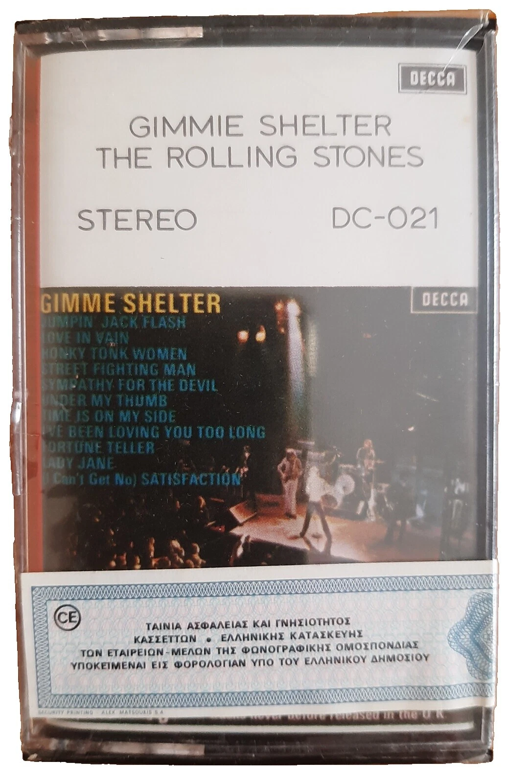 The Rolling Stones casetes de Música Rock