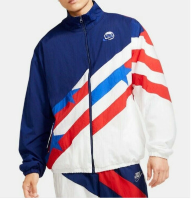 Nike NSW Throwback Woven Men USA Basketball Jacket CK6621 492